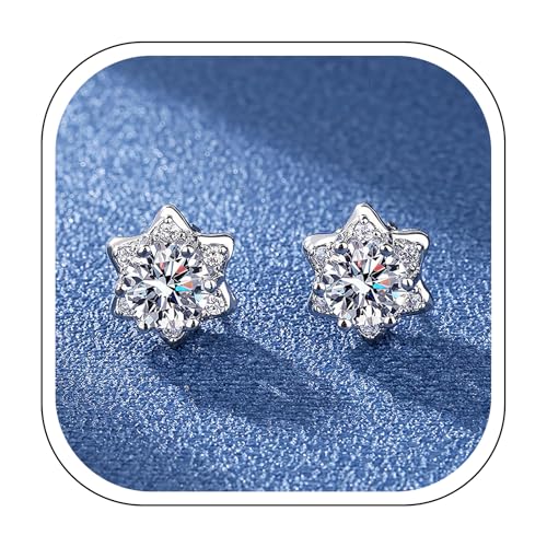 Silberne Schneeflocke Ohrringe,Ohrringe Silber 925,Hypoallergen, Schmuck Geschenk für Frauen Silberne Schneeflocke Ohrringe,Ohrringe Silber 925,Hypoallergen, Schmuck Geschenk für Frauen von Vipomkowa