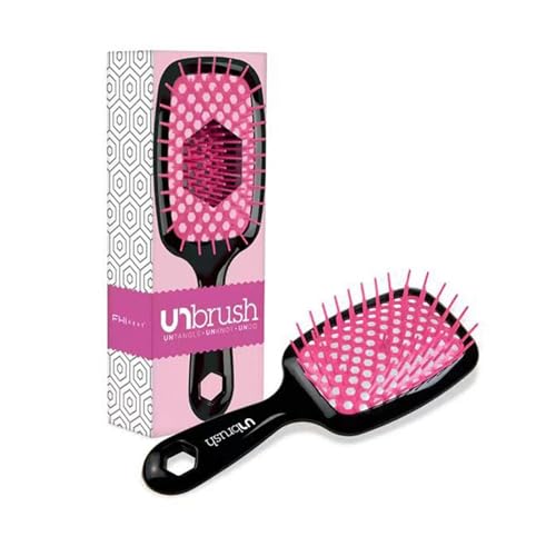 𝗨𝗻𝗯𝗿𝘂𝘀𝗵 Bio Haarbürste, Haarbürste ohne Ziepen für Damen, Herren, Kopfhaut Massagebürste, Brush für trockenes & nasses Haar, Entwirrbürste auch für Locken & Lange Haare, Für jeden Haar Typ von Vipomkowa