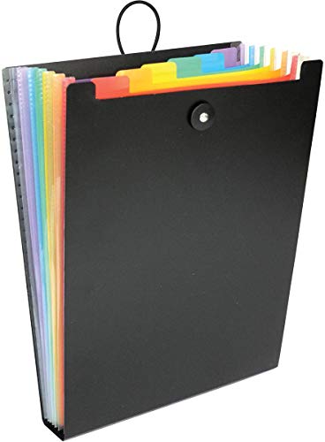 VIQUEL Fächermappe mit 6 Positionen Rainbow Classs, für Rucksack von Viquel