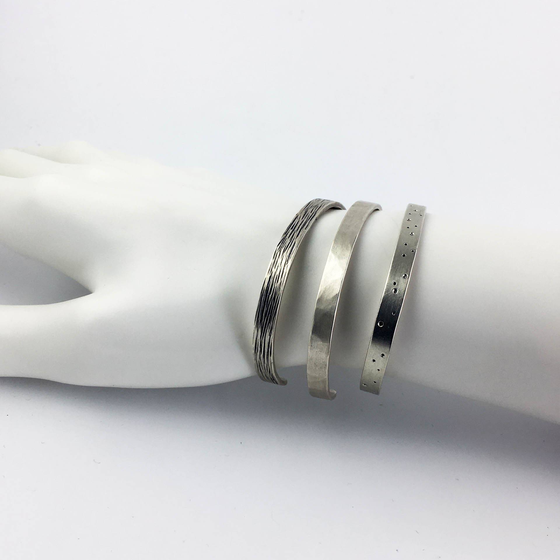 Damen Sterling Armreif von VirginiaStevensDsgns