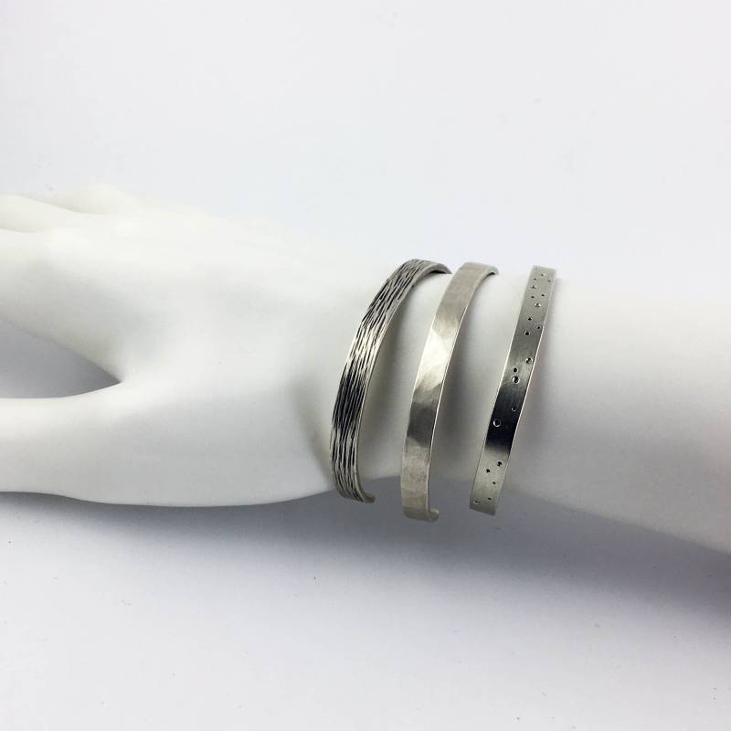 Damen Sterling Armreif von VirginiaStevensDsgns