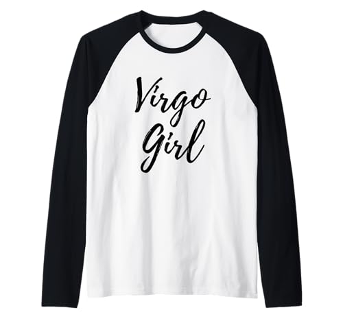 Jungfrau Mädchen Sternzeichen Sternzeichen Horoskop Raglan von Virgo Girl Zodiac Sign Horoscope Birthday