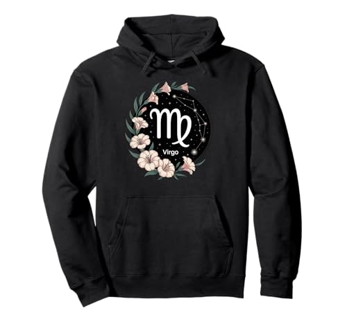 Jungfrau Geschenk für Frauen Sternbild Astrologie Sternzeichen Pullover Hoodie von Virgo Store