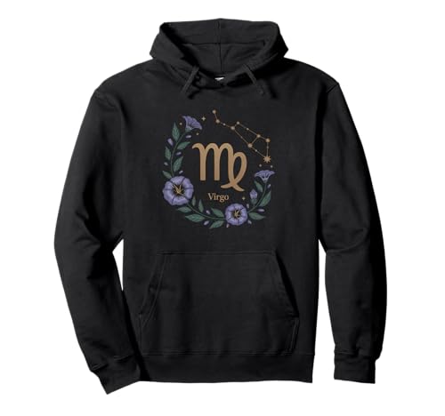 Jungfrau Geschenk für Frauen Sternbild Astrologie Sternzeichen Pullover Hoodie von Virgo Store