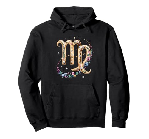 Jungfrau Geschenk für Frauen Sternbild Astrologie Sternzeichen Pullover Hoodie von Virgo Store
