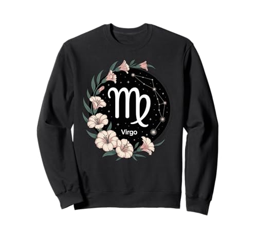 Jungfrau Geschenk für Frauen Sternbild Astrologie Sternzeichen Sweatshirt von Virgo Store