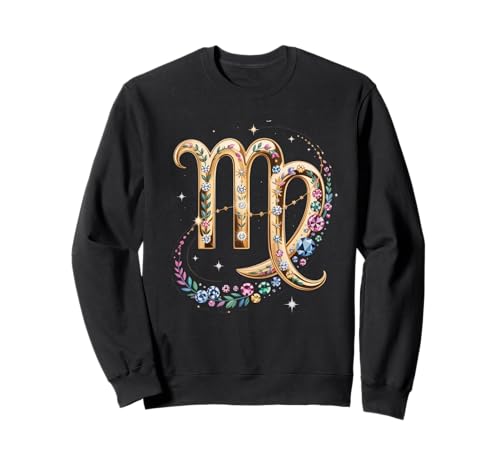 Jungfrau Geschenk für Frauen Sternbild Astrologie Sternzeichen Sweatshirt von Virgo Store