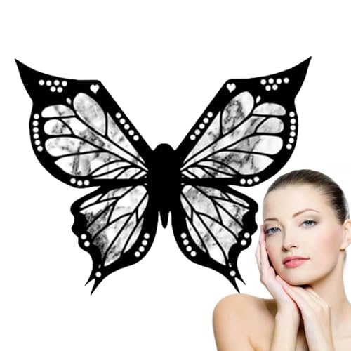 Butterflys Eye Makeup Stencil |Butterflys Eyeliner Stencil,Butterflys Eyeliner Stamp,Butterflys Eyeliner Stencils For Eyes Wing,Butterflys Stencil Eyeliner Tool,Reusable And Flexible Eyeliner Stencil von Virtcooy