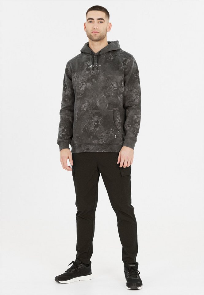 Virtus Kapuzensweatshirt Callum mit angesagtem Allover-Print von Virtus