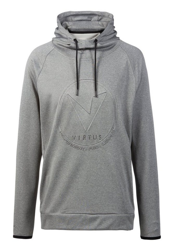 Virtus Kapuzensweatshirt Noah mit Markenlogo auf der Front von Virtus