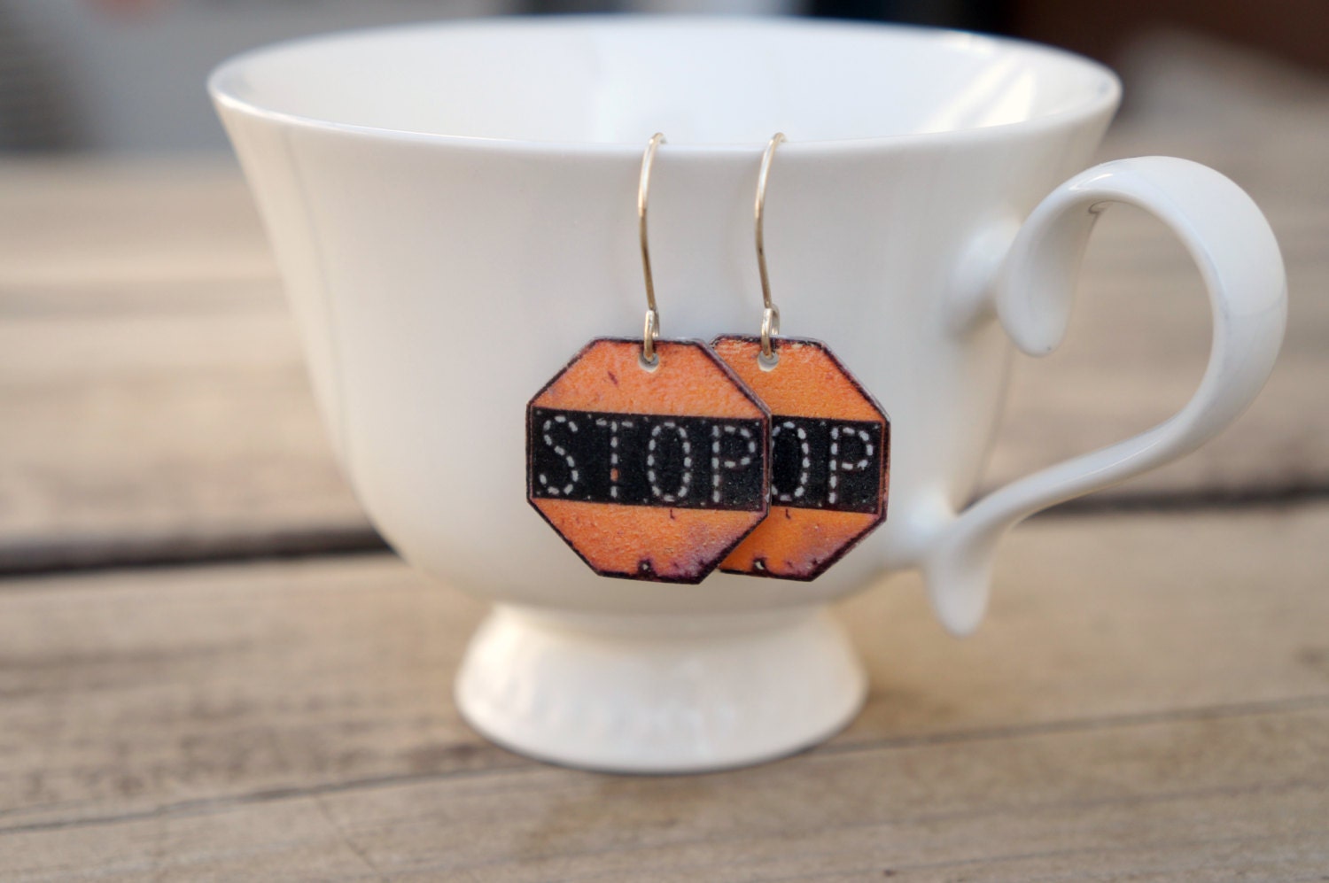 Stop Ohrringe, Baumeln Neue Fahrer Geschenk, Straßenschild, Tropfen Silber Transport, Rustikale Schmuck Stop Ohrringe, Baumeln Neue Fahrer Geschenk, Straßenschild, Tropfen Silber Transport, Rustikale Schmuck von VirtusFormae