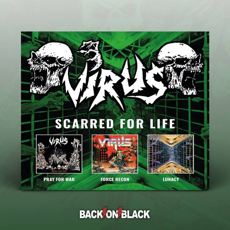 Virus Scarred for life CD multicolor von Virus