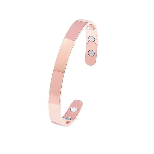 Damen Wechseljahre, Magnetringe Damen, Magnetring Wechseljahre, Reduziert Stress& Angstgefühle Verbessert dieSchlafqualität (Armband-Roségold) von VisBeaut