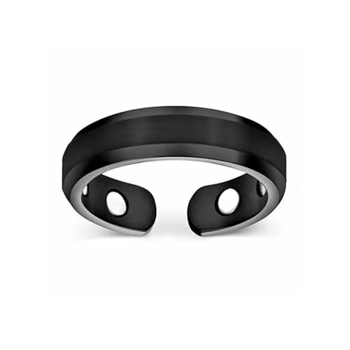 Damen Wechseljahre, Magnetringe Damen, Magnetring Wechseljahre, Reduziert Stress& Angstgefühle Verbessert dieSchlafqualität (Ring（Schwarz）) von VisBeaut