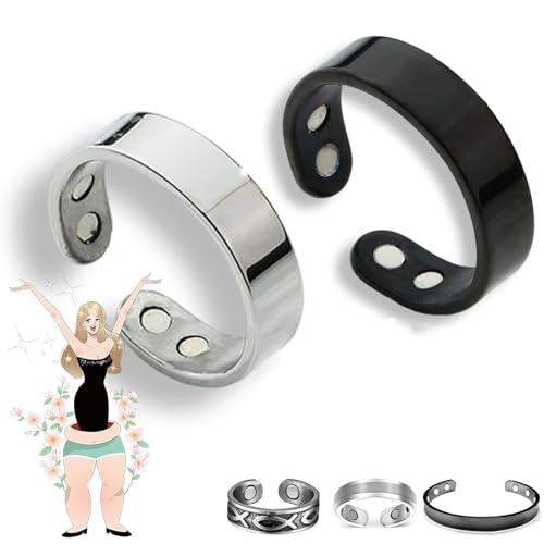 Damen Wechseljahre, Magnetringe Damen, Magnetring Wechseljahre, Reduziert Stress& Angstgefühle Verbessert dieSchlafqualität (Ring-A+B) von VisBeaut