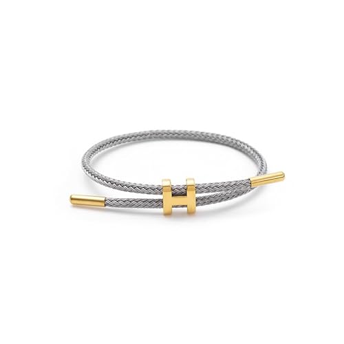 VisBeaut Armband - Hilja (Gold) (Grau) von VisBeaut