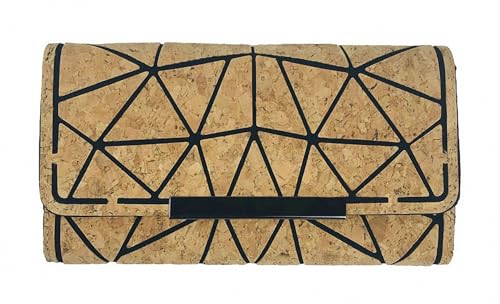 VisBeaut Handtasche mit geometrischem Gittermuster und Tragegriff für Damen, matte Tragetasche, Handtasche, geometrische Schultertasche (Style 5) von VisBeaut