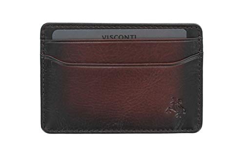 Visconti Atelier Sammlung Evan Leder Kredit RFID-Kartenhalter blockiert AT54 Bräunungs Tan Visconti Atelier Sammlung Evan Leder Kredit RFID-Kartenhalter blockiert AT54 Bräunungs Tan von VISCONTI