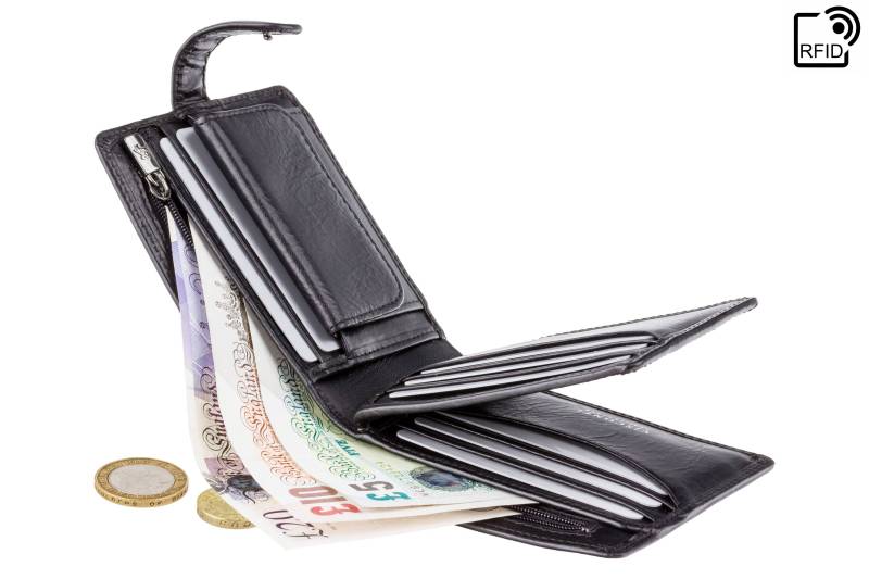 Visconti - Luxus Leder Geldbörse Mit Rfid-Schutz Knopfverschluss Geldbörsen Für Herren Veg Tan Premium Tsc42 von ViscontiLeather