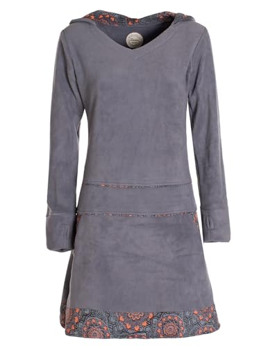 Vishes - Alternative Bekleidung - Extra warmes Winterkleid Damen Pullover-Kleid Sweatkleid Eco-Fleece grau 42 Vishes - Alternative Bekleidung - Extra warmes Winterkleid Damen Pullover-Kleid Sweatkleid Eco-Fleece grau 42 von Vishes