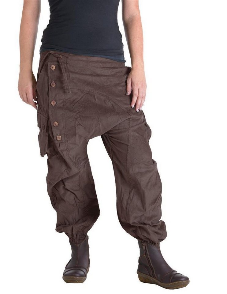 Vishes Cordhose Haremshose aus Cord Ethno, Goa, Festival Style von Vishes