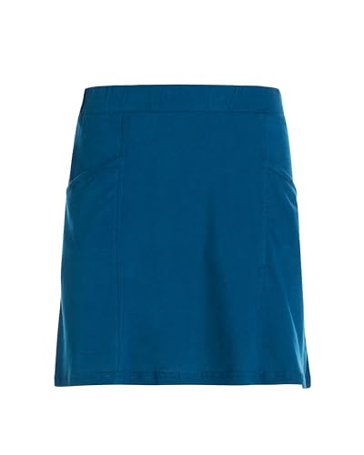 Vishes Damen-Minirock in Türkis I Größe 4XL (44-46) I Bequem & modisch für Alltag & Freizeit I 100% Baumwolle I Für warme & kalte Monate I Nachhaltige Alternative Bekleidung von Vishes