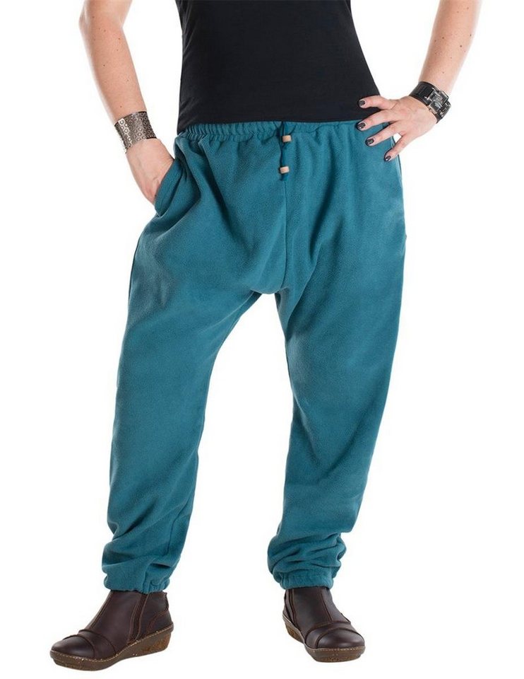 Vishes Fleecehose Warme Thermo Haremshose aus Fleece mit Tasche Recycling Fleece Vishes Fleecehose Warme Thermo Haremshose aus Fleece mit Tasche Recycling Fleece von Vishes