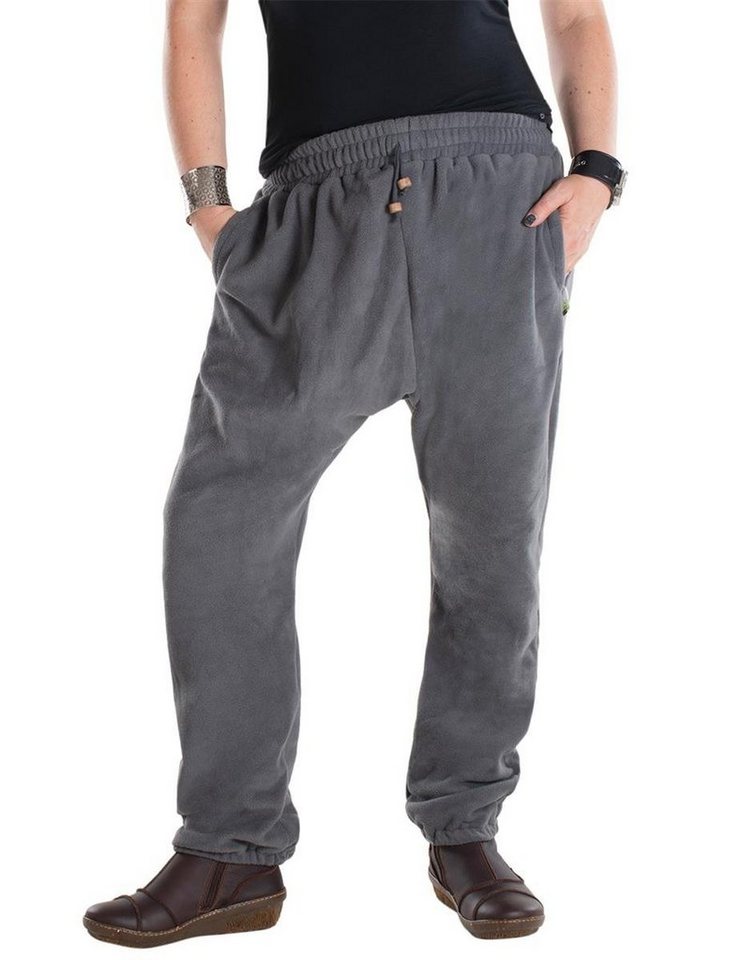 Vishes Fleecehose Warme Thermo Haremshose aus Fleece mit Tasche Recycling Fleece Vishes Fleecehose Warme Thermo Haremshose aus Fleece mit Tasche Recycling Fleece von Vishes