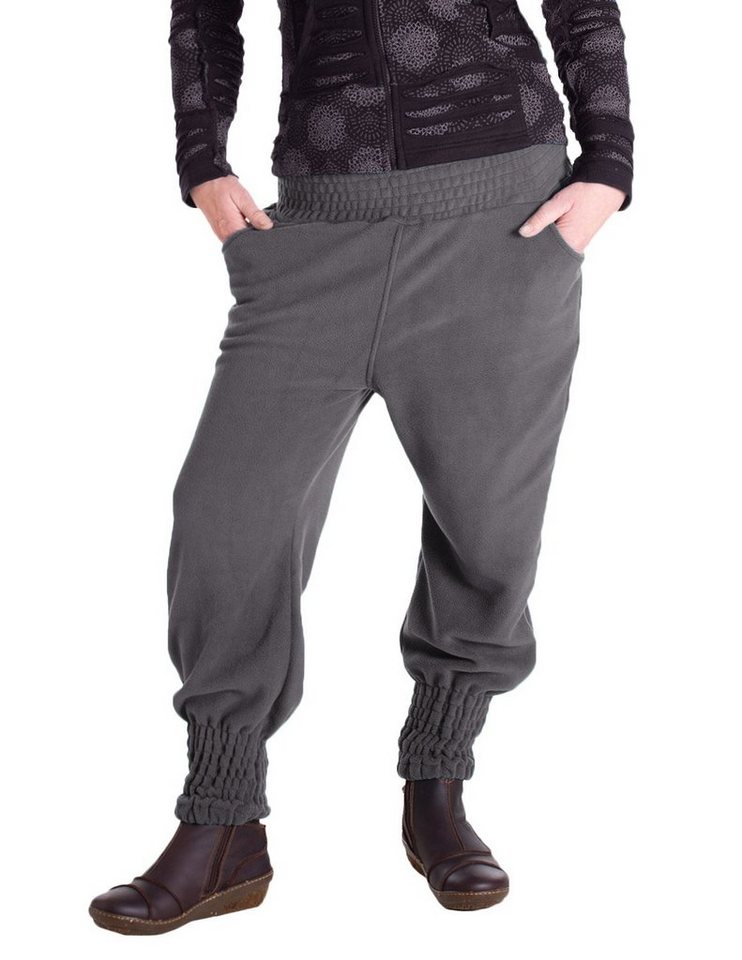 Vishes Haremshose Warme Damen Hose Winterhose Haremshose ECO Fleecehose Thermohose Pumphose, Pluderhose von Vishes