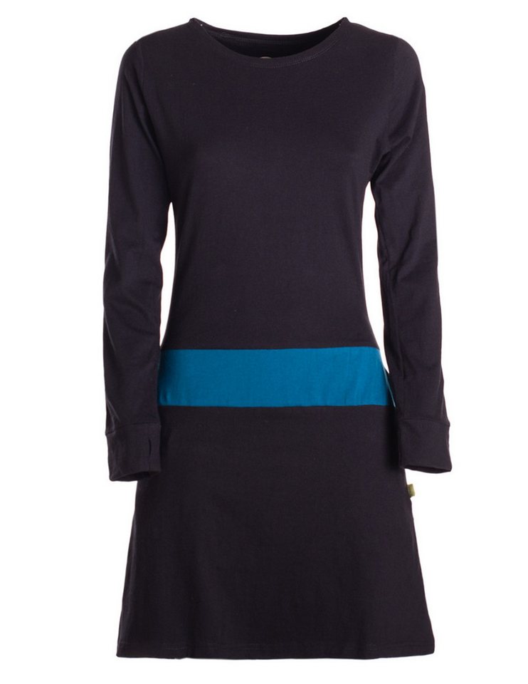 Vishes Jerseykleid Damen A-Linie Kleid Baumwolle Casual Rundhalsausschnitt Daumenlöcher Alternative Bekleidung, Ethno, Hippie, Retro Style Vishes Jerseykleid Damen A-Linie Kleid Baumwolle Casual Rundhalsausschnitt Daumenlöcher Alternative Bekleidung, Ethno, Hippie, Retro Style von Vishes