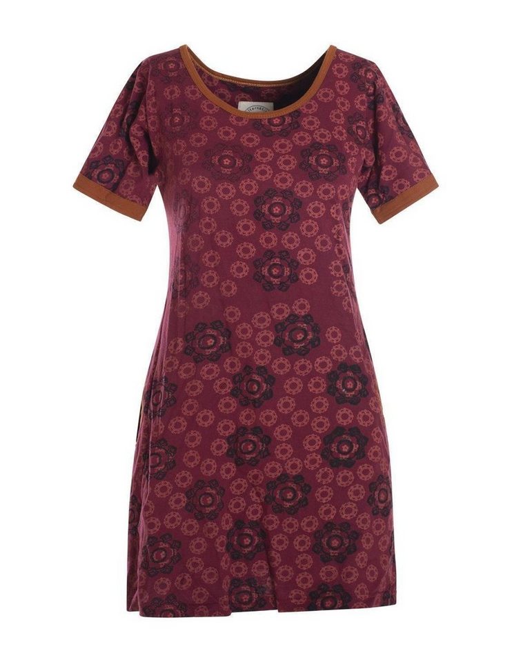 Vishes Jerseykleid Kurzarm Kleid Blumen Tunika Jerseykleid Baumwolle Tunika, Elfen, Hippie, Boho Style Vishes Jerseykleid Kurzarm Kleid Blumen Tunika Jerseykleid Baumwolle Tunika, Elfen, Hippie, Boho Style von Vishes
