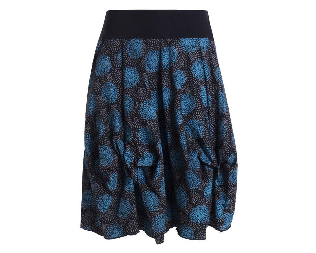 Vishes Jerseyrock Damen Ballon-Rock Knielang Pump-Rock Baumwolle Blüten-Muster Hippie, Retro Sytyle, Alternative Bekleidung Vishes Jerseyrock Damen Ballon-Rock Knielang Pump-Rock Baumwolle Blüten-Muster Hippie, Retro Sytyle, Alternative Bekleidung von Vishes