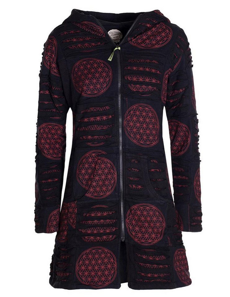 Vishes Kurzmantel Damen lange warme Jacke Hippiemantel Zipfel Kapuzenmantel Ethno, Goa Style Vishes Kurzmantel Damen lange warme Jacke Hippiemantel Zipfel Kapuzenmantel Ethno, Goa Style von Vishes