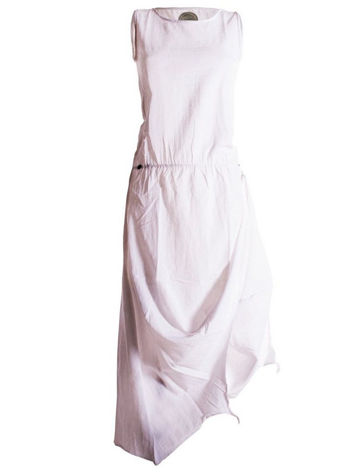 Vishes Maxikleid Ärmelloses Lagenlook Kleid zum Hochbinden Elfen, Hippie, Ethno, Goa Style von Vishes