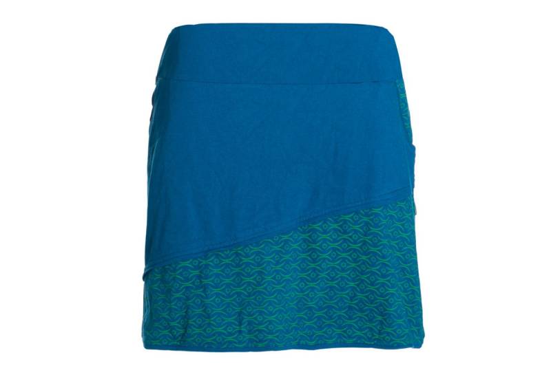 Vishes Minirock Damen A-Linie Rock Baumwolle uni einfacher Schnitt mit Taschen Alternative Bekleidung, Ethno, Hippie, Retro Style von Vishes