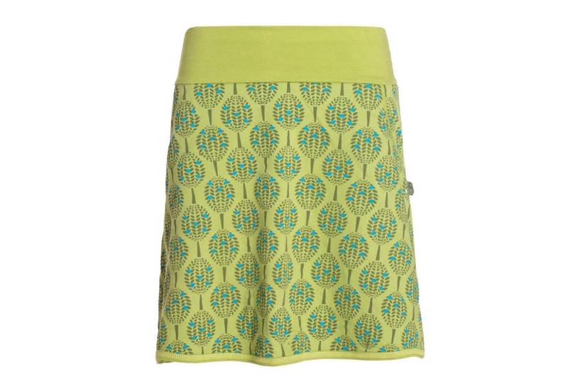 Vishes Minirock Damen Mini-Rock Baumwolle Blumen-Muster elastischer Bund mit Taschen Alternative Bekleidung, Ethno, Hippie, Retro Style von Vishes