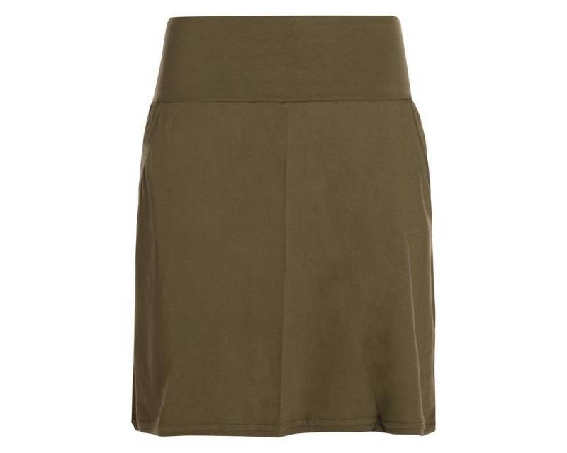 Vishes Minirock Kurzer Damen Basic Rock Bio-Rock Baumwoll-Rock Einfarbig Schlicht Elfen, Hippie, Ethno Style von Vishes