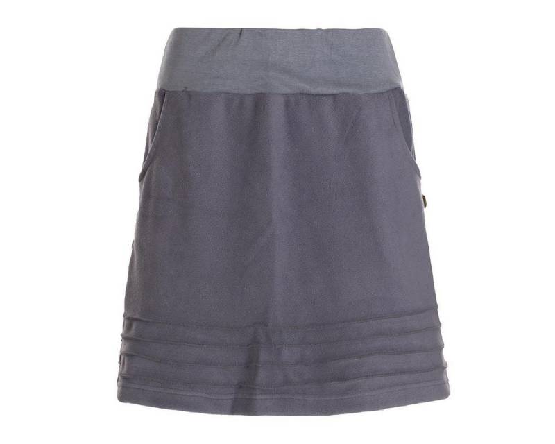 Vishes Minirock Thermorock warmer Damen Winterrock kurz Minirock aus ECO-Fleece Hippie, Retro, Goa Style von Vishes