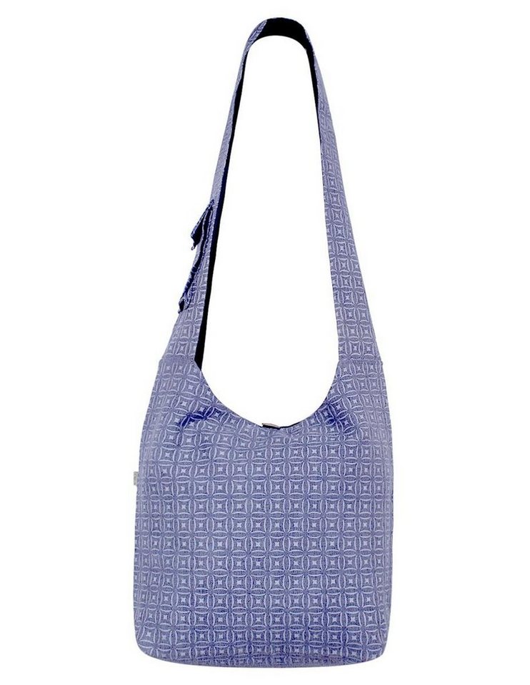 Vishes Shopper Umhängetasche Schultertasche Mosaik Motiv, Ethno, Hippie, Yogitasche von Vishes