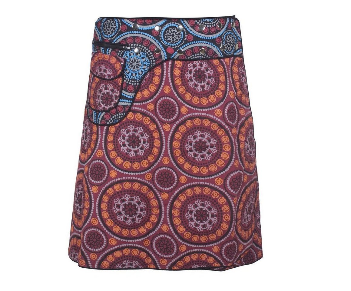 Vishes Wickelrock Wickelrock Knielang Kurz Druckknöpfe Tasche Cacheur, Boho, Elfen, Hippie, Goa Style Vishes Wickelrock Wickelrock Knielang Kurz Druckknöpfe Tasche Cacheur, Boho, Elfen, Hippie, Goa Style von Vishes