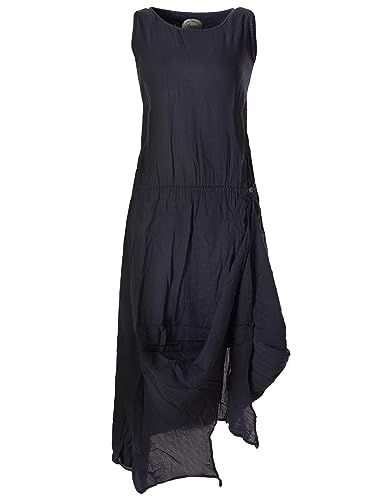 Vishes - Alternative Bekleidung - Ärmelloses Lagenlook Kleid aus Baumwolle zum Hochbinden schwarz 44-46 Vishes - Alternative Bekleidung - Ärmelloses Lagenlook Kleid aus Baumwolle zum Hochbinden schwarz 44-46 von Vishes