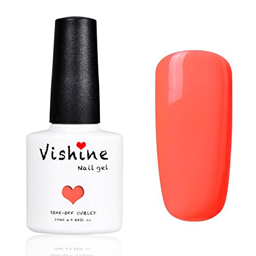 Vishine 10ml UV LED Gellack Ablösbarer Gel Nagellack Soak Off Gel Nail Polish Maniküre Nail Art #1618 von Vishine