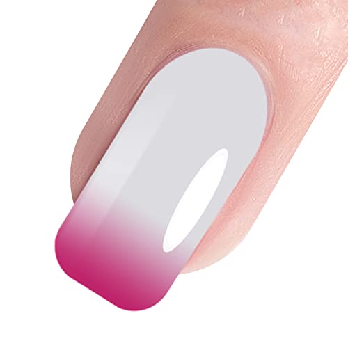 Vishine UV Nagellack Shellac UV LED Gel auflosbarer Thermo Effekt Nagellack Farbwechsel Thermo Gel 8ml 5764 von Vishine