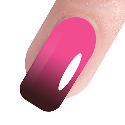 Vishine UV Nagellack Thermo Gel Gellack Farbe Nail Polish Chameleon 2 Farben Chameleon Temperature Gel Gelnägel UV LED Soak Off 1Stück 8ml (5704) von Vishine