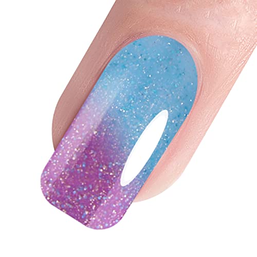 Vishine UV Nagellack Thermo Gel Gellack Farbe Nail Polish Chameleon 2 Farben Chameleon Temperature Gel Gelnägel UV LED Soak Off 1Stück 8ml (5728) von Vishine
