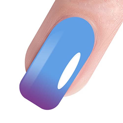 Vishine UV Nagellack Thermo Gel Gellack Farbe Nail Polish Chameleon 2 Farben Chameleon Temperature Gel Gelnägel UV LED Soak Off 1Stück 8ml (5737) von Vishine
