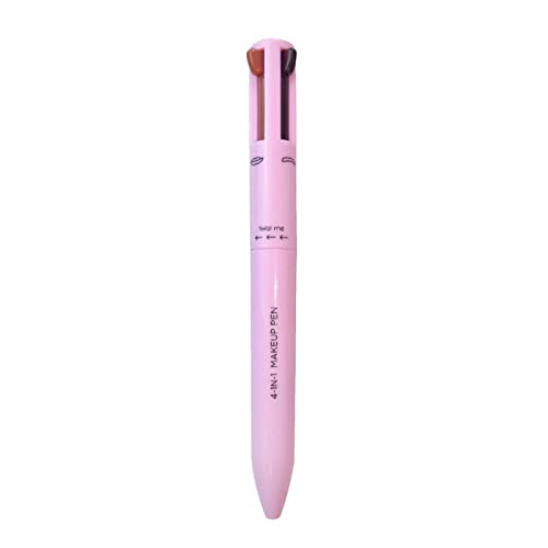 Makeup Pen Highlighter Eyeliner Pencil Brow 4-in-1 Makeup Pen Wasserdicht Brow Liner Lip Liner All-in-1 Travel Makeup Beauty Pencil Langanhaltender Multifunktions-Make-up-Stift von Visiblurry
