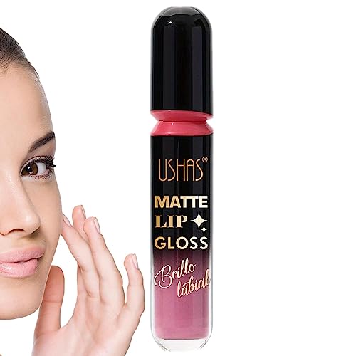Wasserfester Lipgloss - Lippenstift-Make-up | Feuchtigkeitsspendende Lippenkosmetik, nicht klebriger Cup-Lipgloss, wischfester Lippenstift für Frauen und Mädchen Visiblurry von Visiblurry