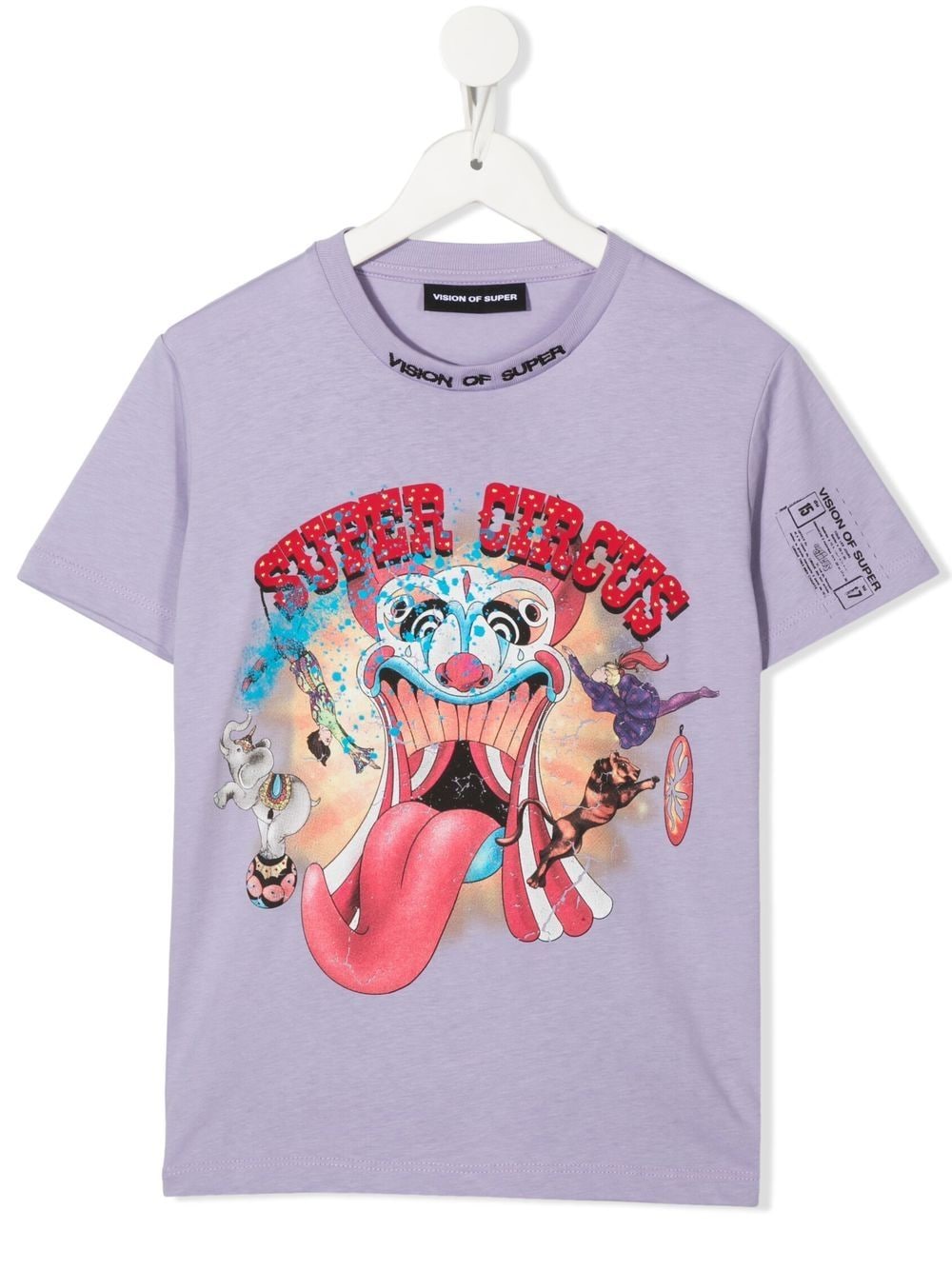 Vision Of Super Kids T-Shirt mit grafischem Print - Violett von Vision Of Super Kids