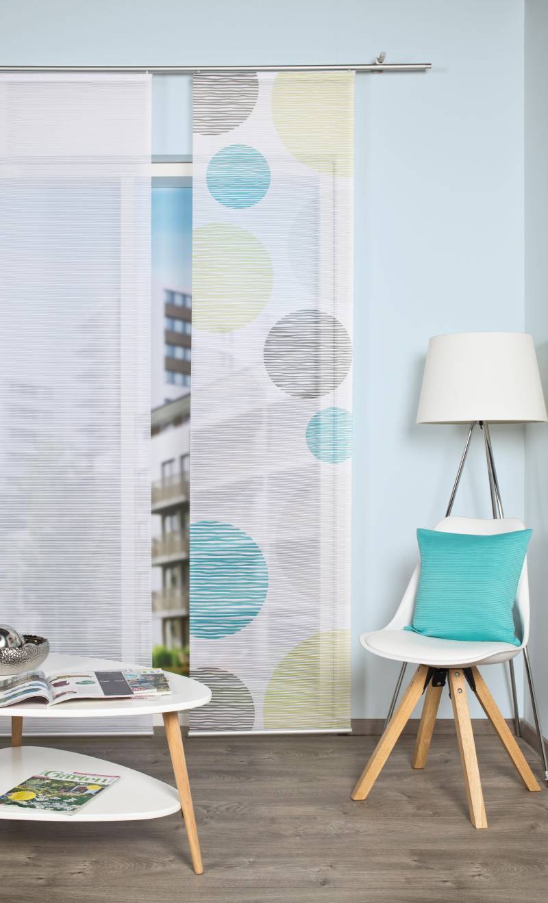 Vision S Schiebegardine "BORDEN" Paneelwagen 1 Stk. tlg. HxB: 260x60, Schiebevorhang Bambus-Optik Digitaldruck von Vision S